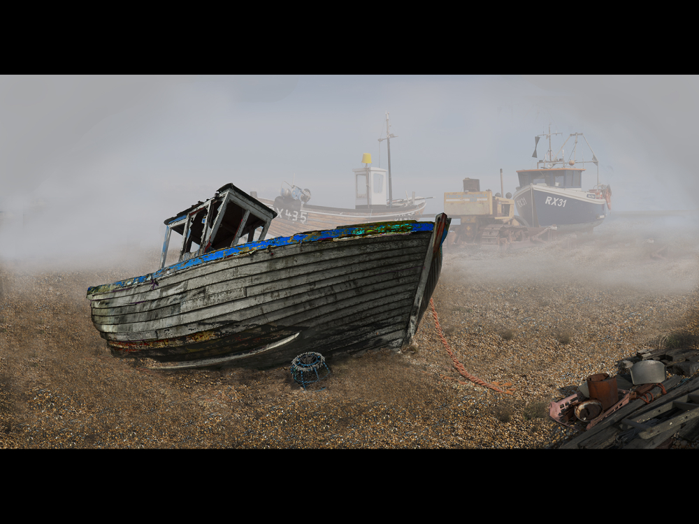 2nd Misty Seashore by Michael Wilson